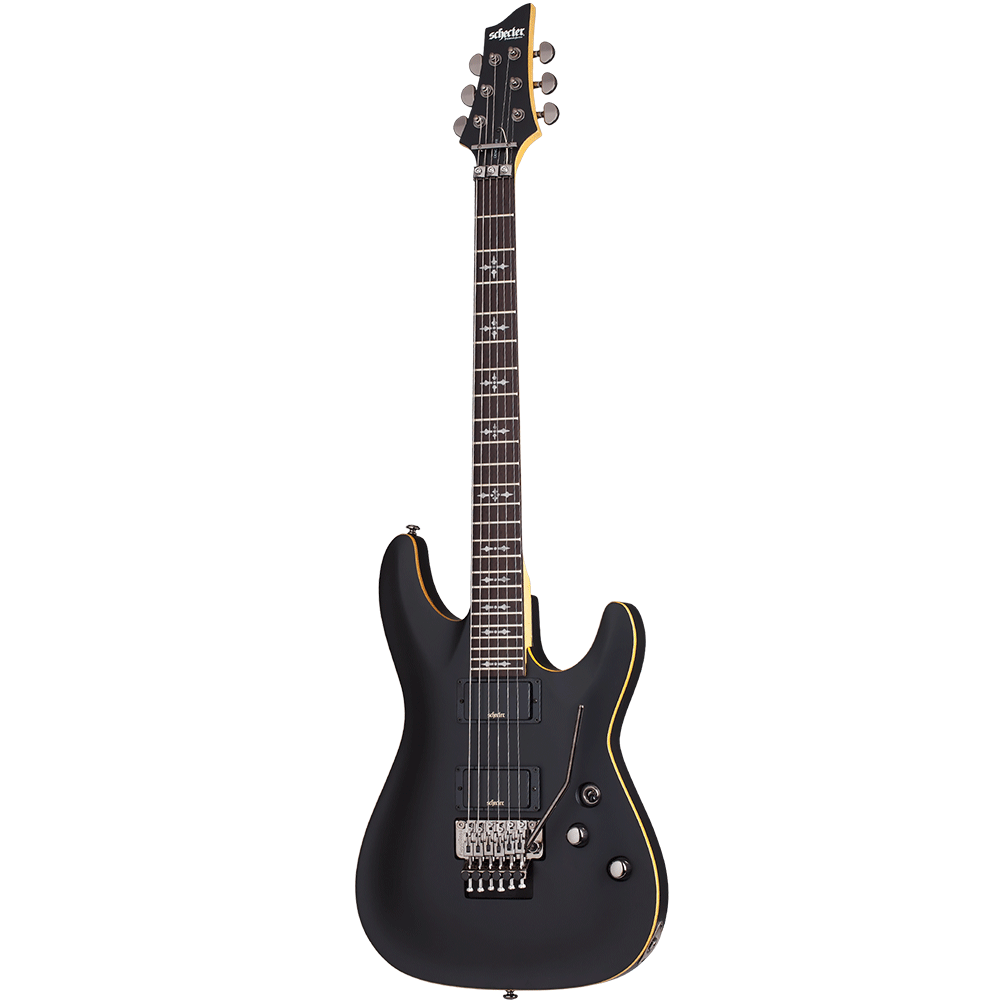 SCHECTER Demon 6-FR Aged Black Satin