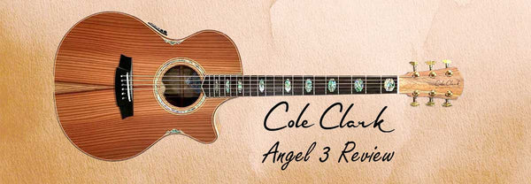 Cole Clark Angel 3 CCAN3EC-RDBL (Grand Auditorium Cutaway) - REVIEW