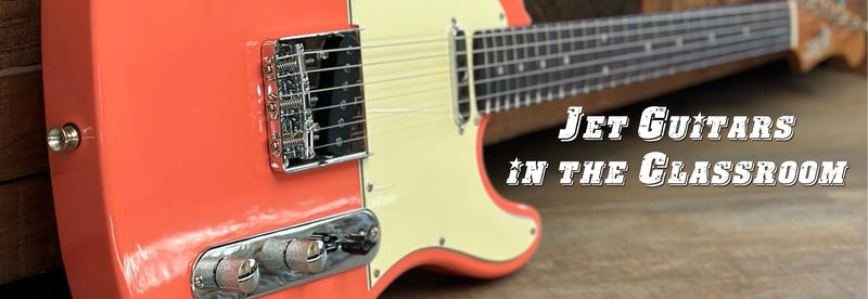 Electrify Your Classroom with JET Guitars – Perfect for Beginner Players!