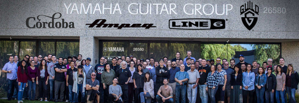 What does Guild, Cordoba, Ampeg and Line 6 all have in common?