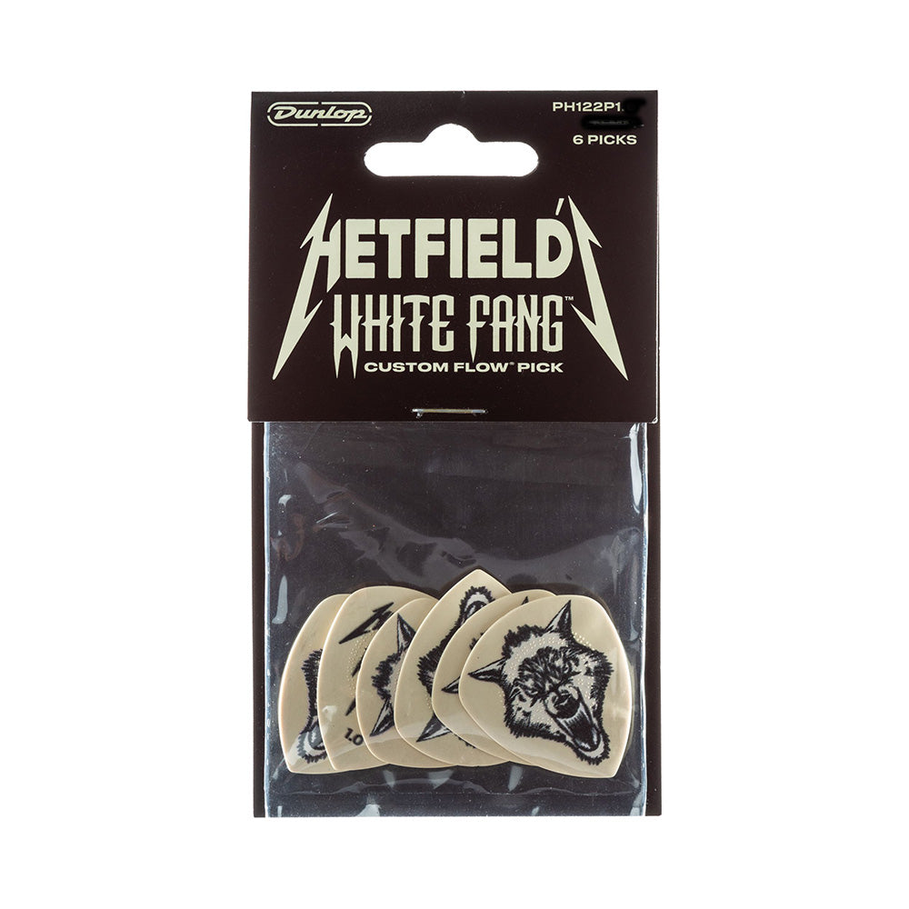 DUNLOP Hetfield White Fang 1.14mm Player Pack