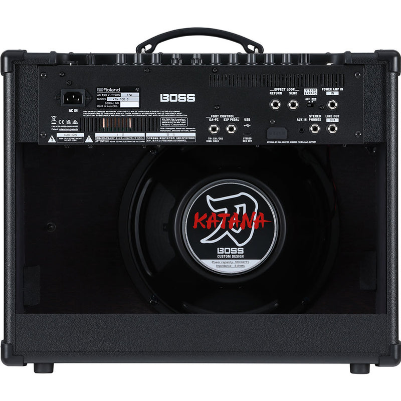 BOSS KTN-100 GEN 3 Katana Guitar Amp 100W 1x12