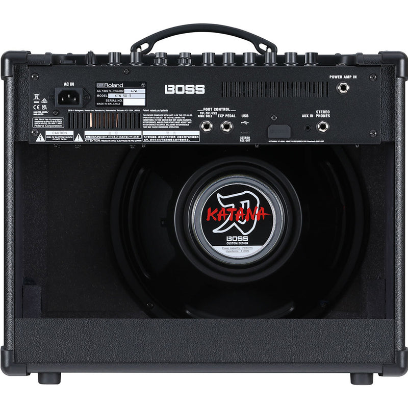 BOSS KTN-50 GEN 3 Katana Guitar Amp 50W 1x12