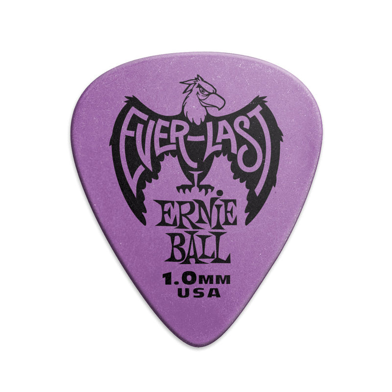 ERNIE BALL Everlast Picks 12-Pack Purple 1.0MM