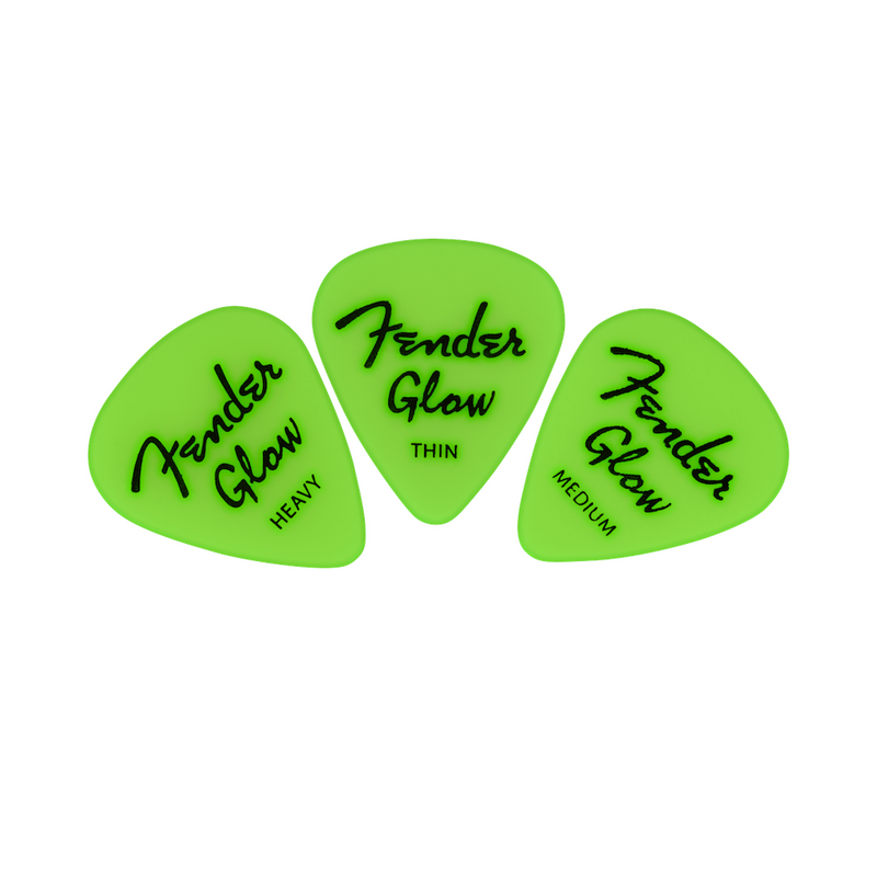 FENDER Glow In The Dark Picks (12-Pack)