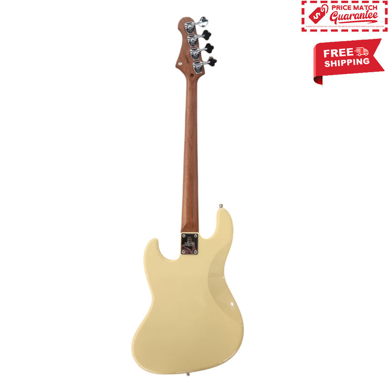 JET JJB-300 Bass - Vintage Yellow