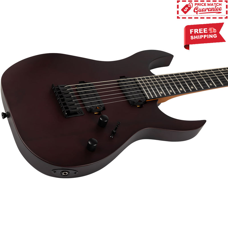 SPIRA S-407 MWR 7 String Satin Wine Red