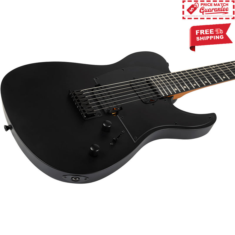 SPIRA T-407 MBK 7 String Satin Black