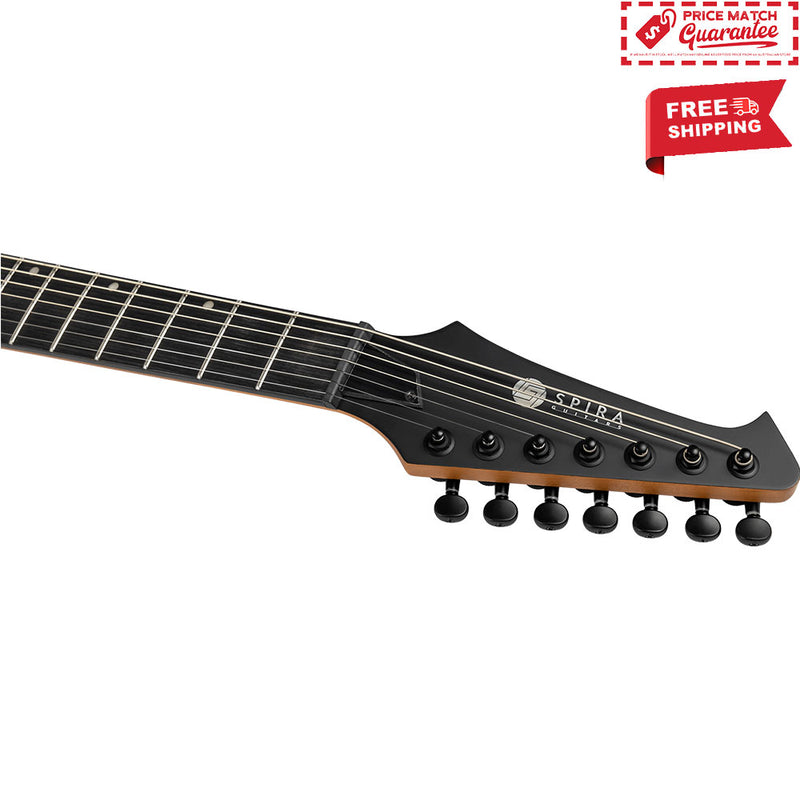 SPIRA T-407 MBK 7 String Satin Black