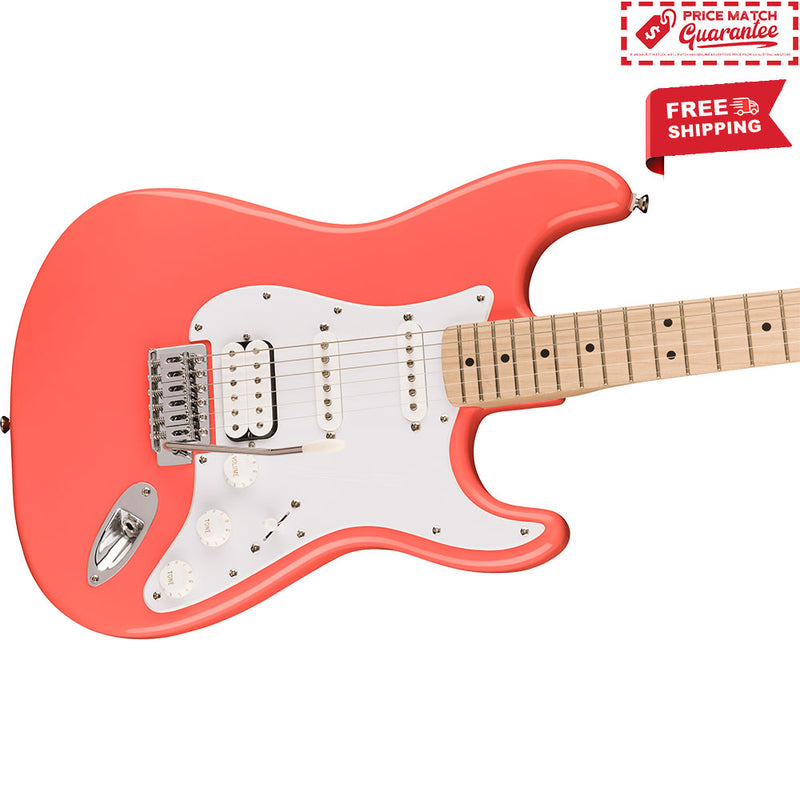 SQUIER Sonic Strat HSS Tahitian Coral