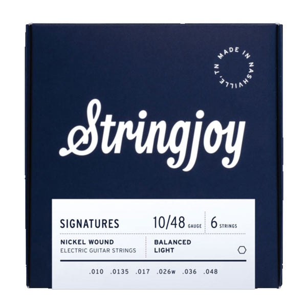 STRINGJOY Signatures - Light Gauge (10-48) Electric Guitar Strings