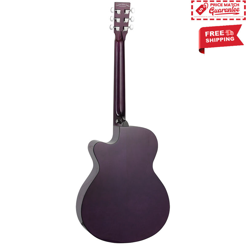 TANGLEWOOD Azure Super Folk - Foxglove Purple Gloss