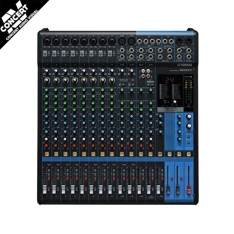 YAMAHA MG16XU 16 Channel Mixer with FX