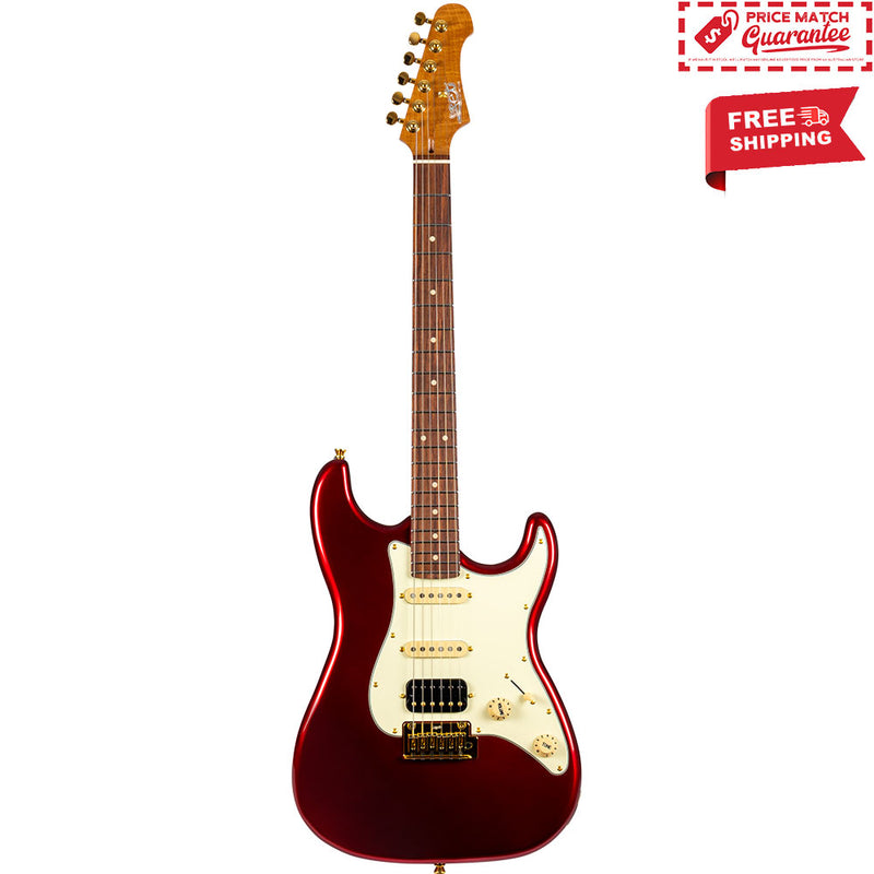 JET JS-480-WR-G Wine Red with Gold Hardware