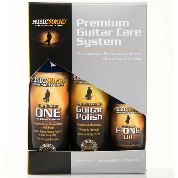 MUSIC NOMAD Premium Guitar Care Kit - 5 pc