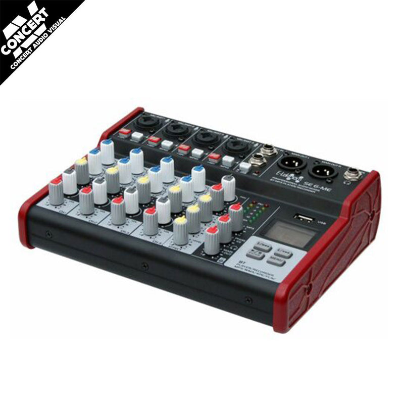 E-Lektron SE-6 Live Audio Mixer 6ch