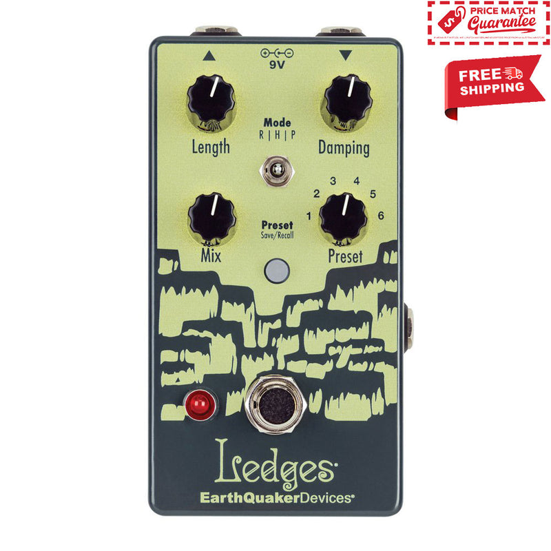 EARTHQUAKER DEVICES  Ledges Reverb Pedal