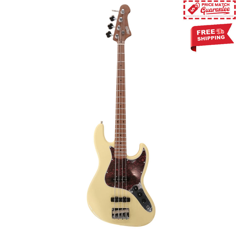 JET JJB-300 Bass - Vintage Yellow