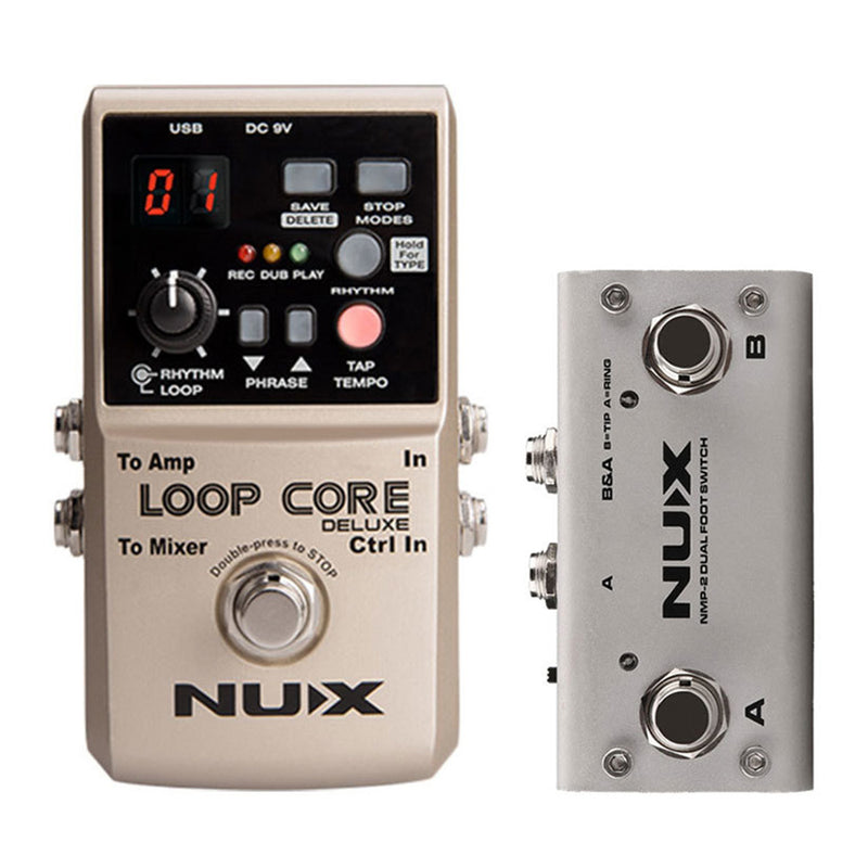 NUX Core Stompbox Series Loop Core Deluxe Bundle