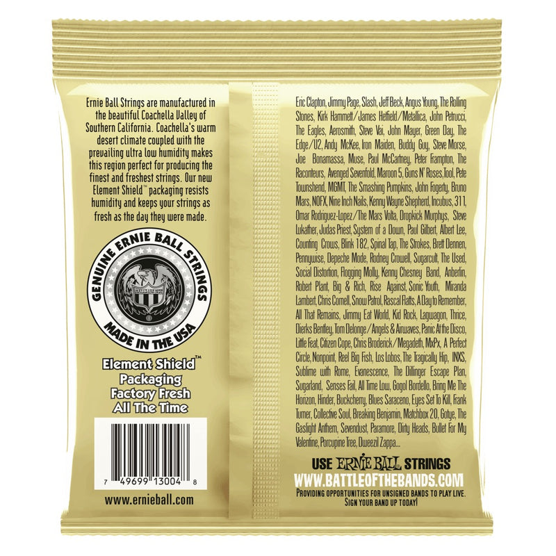 ERNIE BALL Earthwood Light 11-52 Gauge 3 Pack