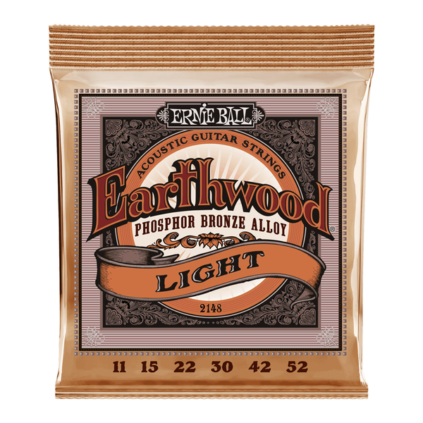 ERNIE BALL Earthwood Phosphor Bronze 11-52 Gauge