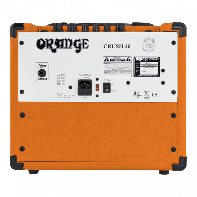 ORANGE Crush 20 Combo Amplifier