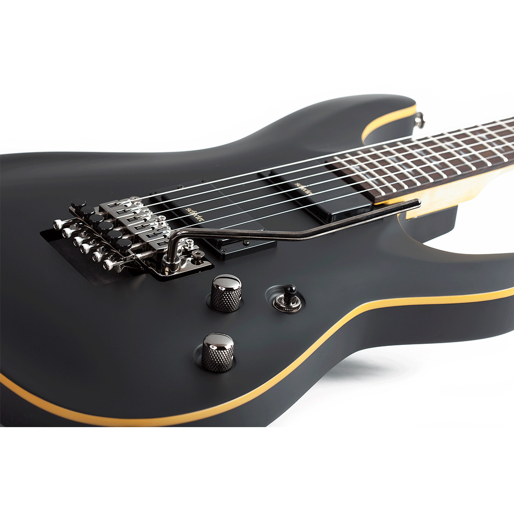 SCHECTER Demon 6-FR Aged Black Satin